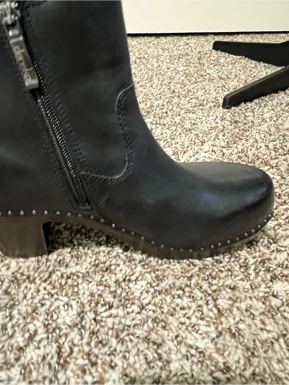 Dansko Shayna Boot black leather sz38 - Picture 6 of 10